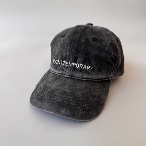 (CON)TEMPORARY Caps - Sort Denim